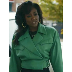 Power Book III Raising Kanan Raquel Thomas Green Jacket